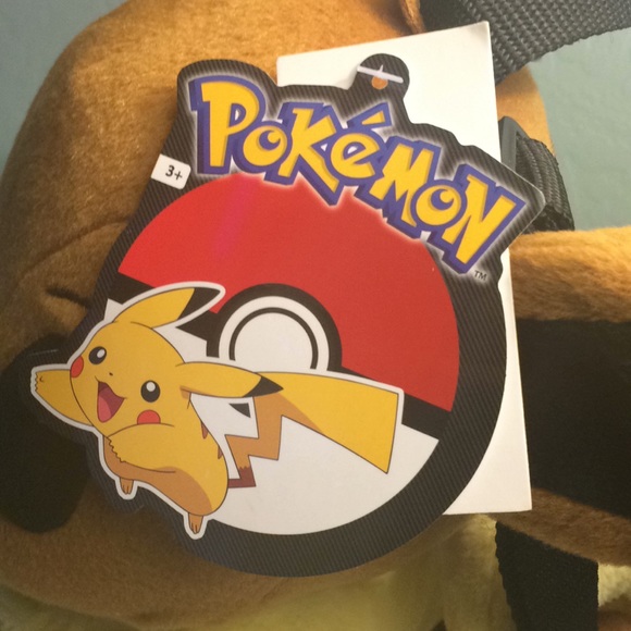 POKÉMON EEVEE PLUSH TOY/ BACKPACK - Picture 6 of 6
